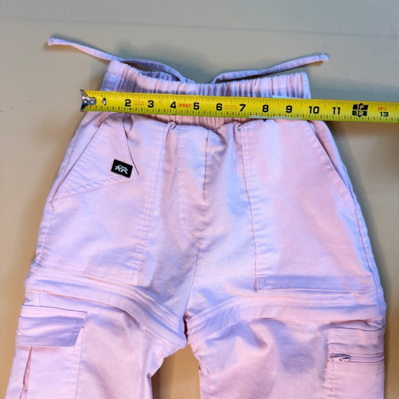 Tiger Friday Convertible Cargo Pants Kids Child Medium Pink Excellent Zip-Off - Picture 2 of 9